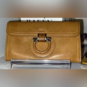 EUC Salvatore Ferragamo long wallet - Rare